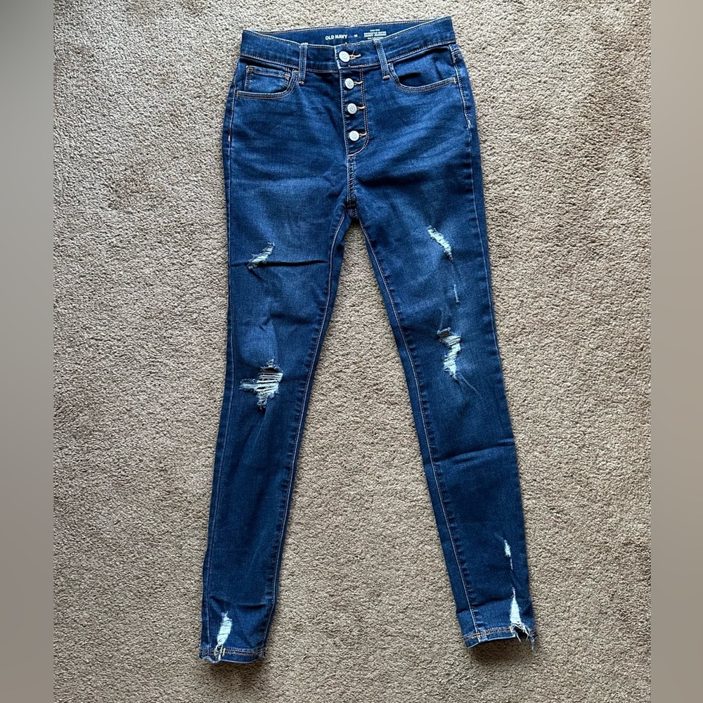Girls Rockstar Super Skinny Jeggings